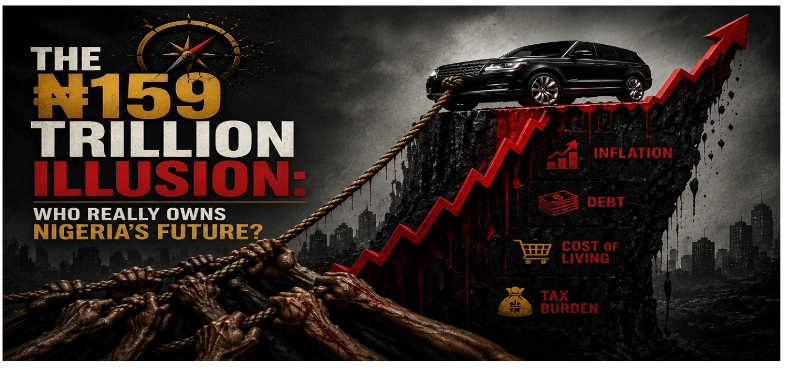 THE ₦159 TRILLION ILLUSION: WHO REALLY OWNS NIGERIA’S FUTURE?