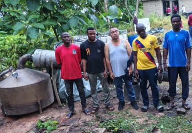 How NDLEA Dismantled Major Meth Lab in Oyo Forest, Arrested Mexican Drug Expert and Four Others