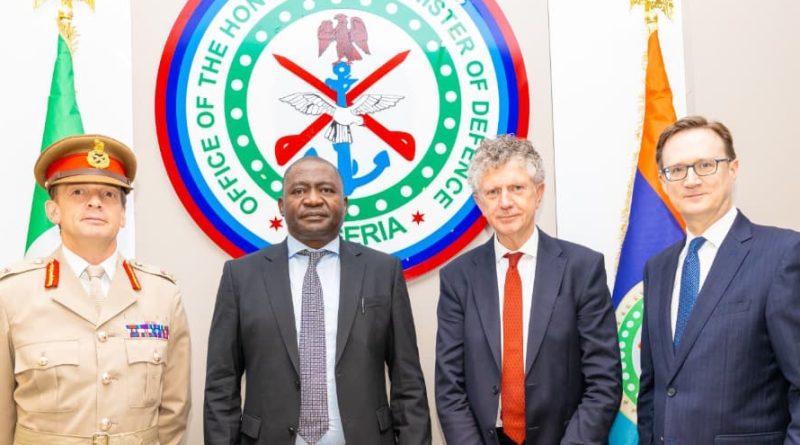 Nigeria, UK Deepen Defence Partnership as Defence Minister Hosts British Security Adviser