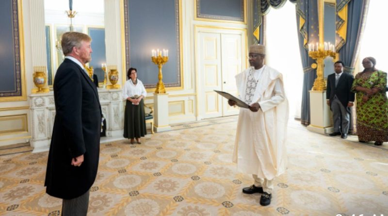 Nigeria’s Envoy to Netherlands Presents Credentials to King Willem-Alexander