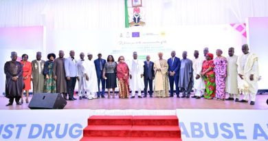 Tinubu Reiterates Commitment to Drug-Free Nigeria, Commends NDLEA’s Anti-Narcotics Campaign