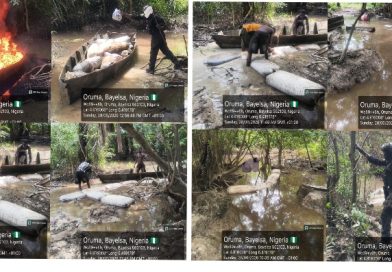 Nigerian Navy Foils Illegal Fuel Movement, Recovers 22,870 Litres of Diesel in Rivers