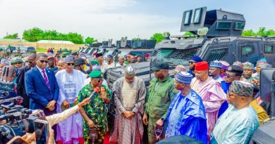 Defence Minister Unveils Armoured Vehicles in Sokoto, Urges Troops to Crush Terrorists