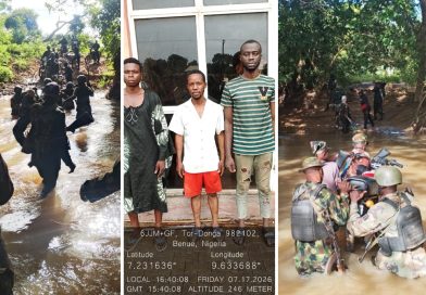 Troops Neutralise Two Terrorists, Rescue Three Kidnap Victims in Benue Offensive Troops Neutralise Two Terrorists, Rescue Three Kidnap Victims in Benue Offensive