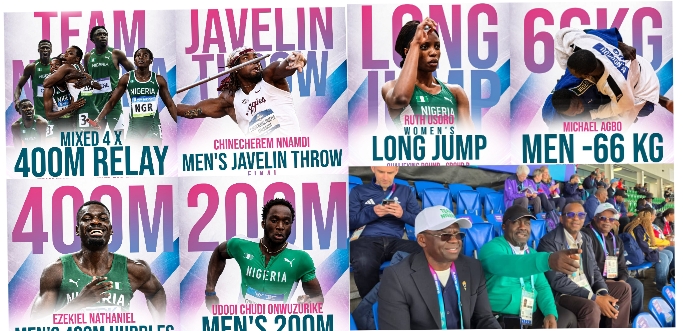 Glasgow 2026: Enekwechi Wins Historic Gold as Amusan Takes Bronze, Nigeria Books Multiple Athletics Finals
