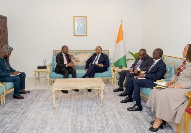 Nigeria’s Envoy Meets Côte d’Ivoire National Assembly President to Deepen Bilateral Relations