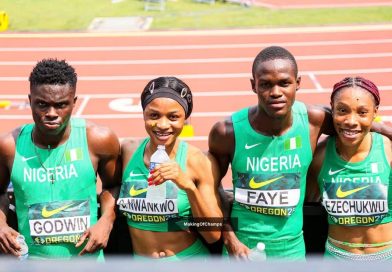 Nigeria Sets African U20 Relay Record, Eyes Medal as Athletes Advance at World Championships
