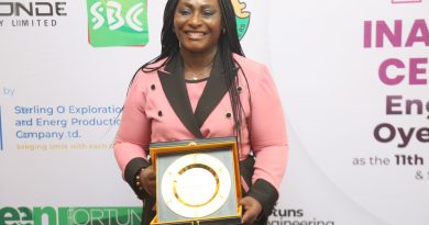 NAMA Engineering Director, Terese Ihenachor, Bags APWEN Outstanding Public Service Award