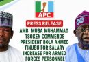 Tinubu’s Salary Increase for Armed Forces Will Boost Morale, National Security — Amb. Tsoken