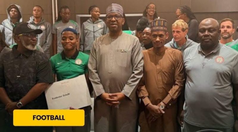 Super Falcons Receive Presidential Rewards Ahead of WAFCON 2026 Defence