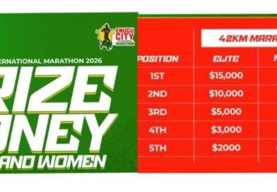 ENUGU CITY MARATHON: 3 DAYS TO GO! Organizers Announce Prize Money For Elite And Local Runners ENUGU CITY MARATHON: 3 DAYS TO GO! Organizers Announce Prize Money For Elite And Local Runners