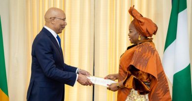 Nigeria’s High Commissioner to Jamaica Presents Letters of Credence to Governor-General